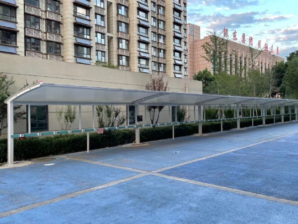 山東膜結構車棚制作廠家